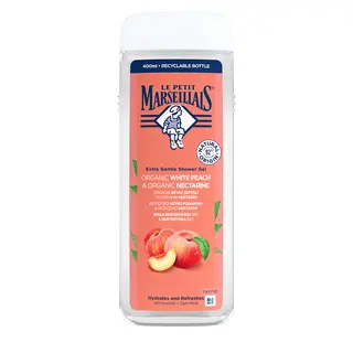 Le Petit Marseillais Żel pod Prysznic Biała Brzoskwinia Bio & Nektarynka Bio 400ml