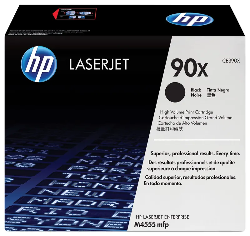 HP 90X oryginalny wkład z czarnym tonerem LaserJet XL