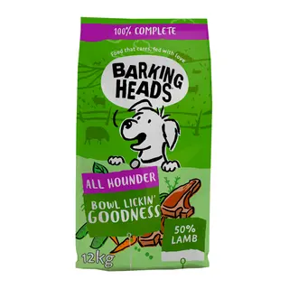 Barking Heads All Hounder Chop Lickin', jagnięcina - 12 kg