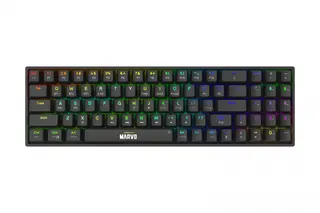 MARVO Klawiatura mechaniczna SHOGO 78W wireless czarna