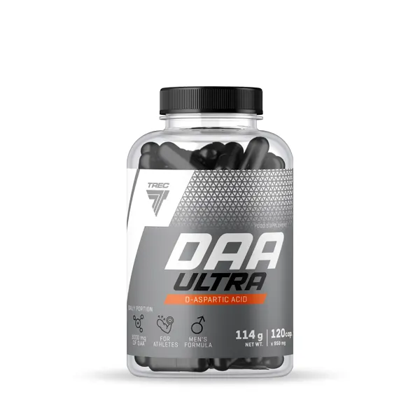 DAA ULTRA – kwas d-asparaginowy w kapsułkach - 120 kaps.