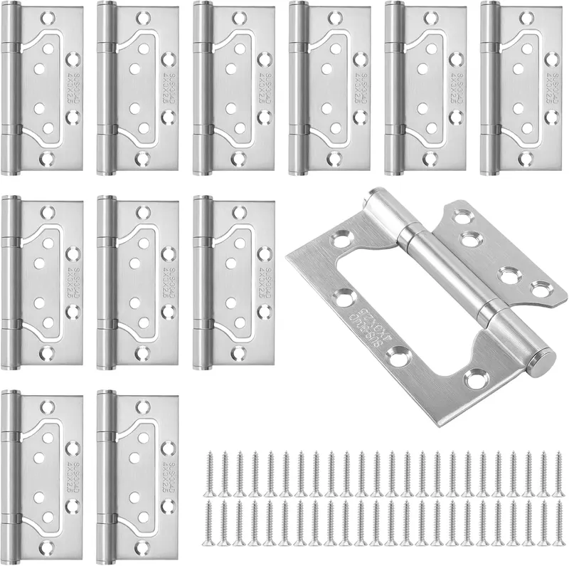 ZAWIAS 12 SZTUK 10 CM STALOWY MOCNY SOLIDNY DRZWI OKNA MEBLE METALOWY