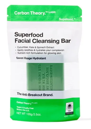 Carbon Theory Superfood Odżywcze Mydło do Twarzy 100g