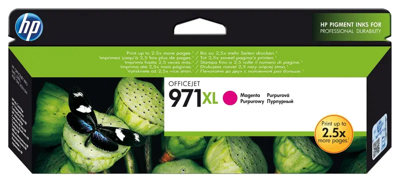 HP 971XL Magenta Tusz Officejet CN627AE