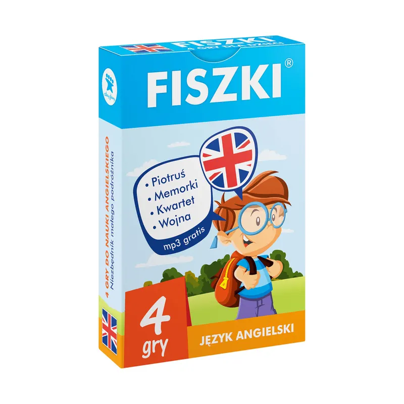 4 Gry i zabawy edukacyjne dla dzieci - język angielski