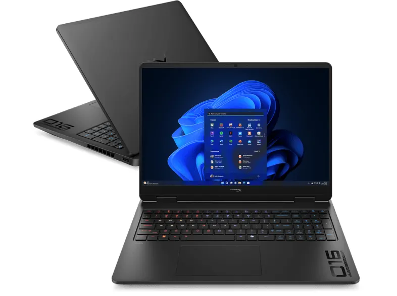 Laptop HYPERX OMEN 16-ap1020nwx 2.5K OLED / AMD Ryzen™ 9 9955HX 16 GB RAM 1 TB SSD GeForce RTX™ 5070 Windows 11 Home Czarny