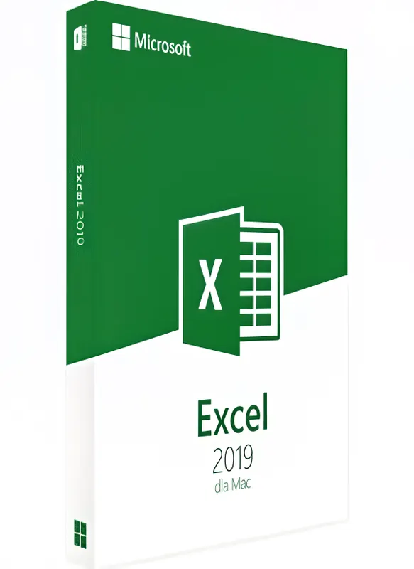 Microsoft Excel 2019 dla Mac - licencja wieczysta ESD 1 PC