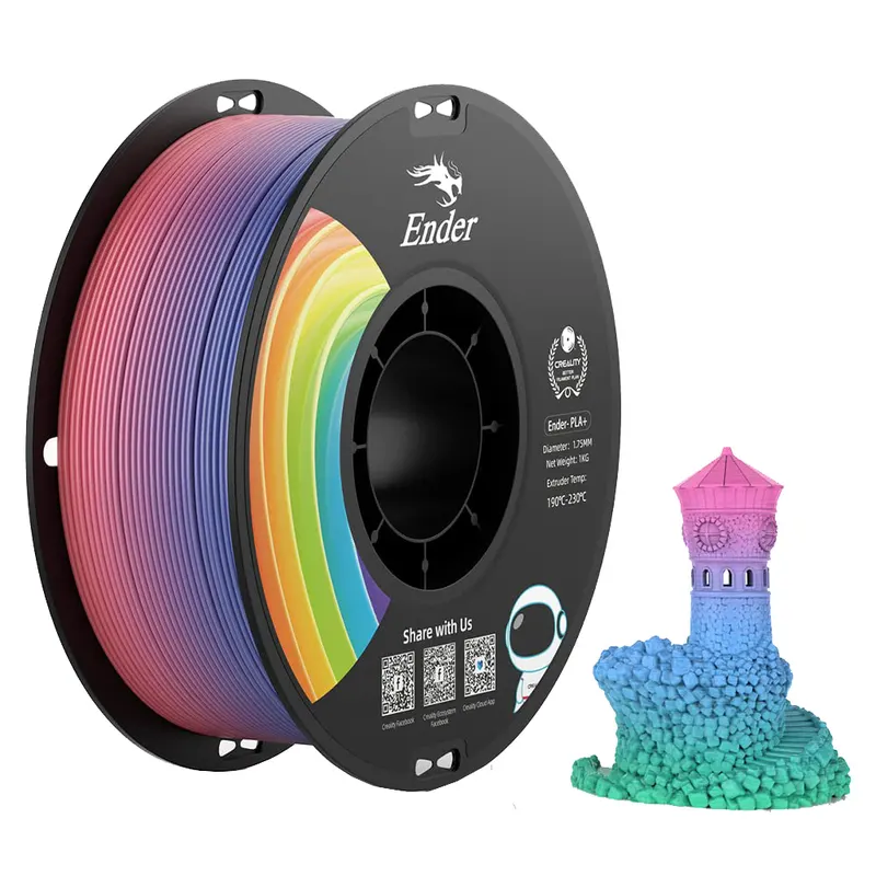 Filament Creality Ender PLA Pro (PLA ) 1,75 mm - Tęczowy