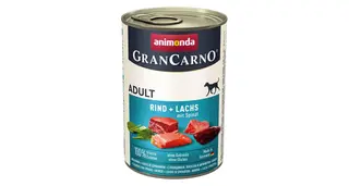 ANIMONDA Grancarno Adult Łosoś i szpinak - mokra karma dla psa - 400g