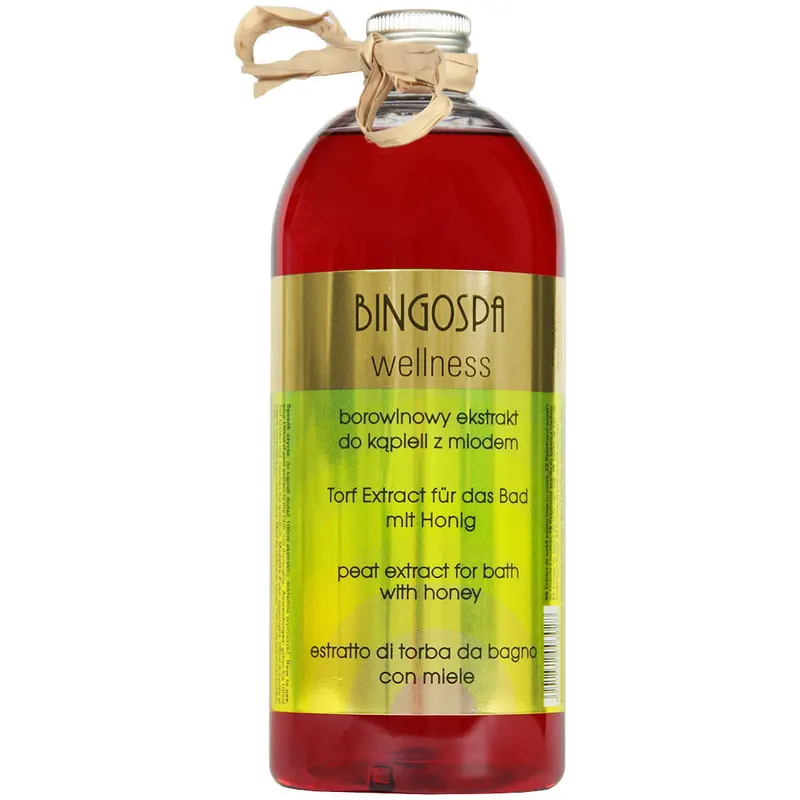 Borowinowy ekstrakt do kąpieli z miodem BINGOSPA wellness