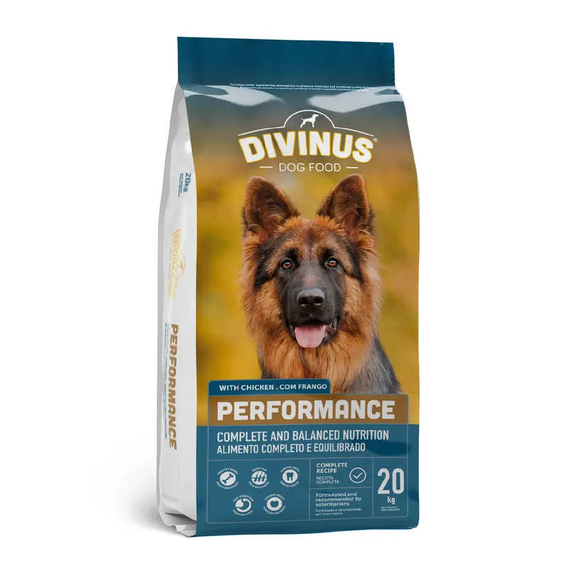 DIVINUS Performance dla owczarka niemieckiego  - sucha karma dla psa - 20kg
