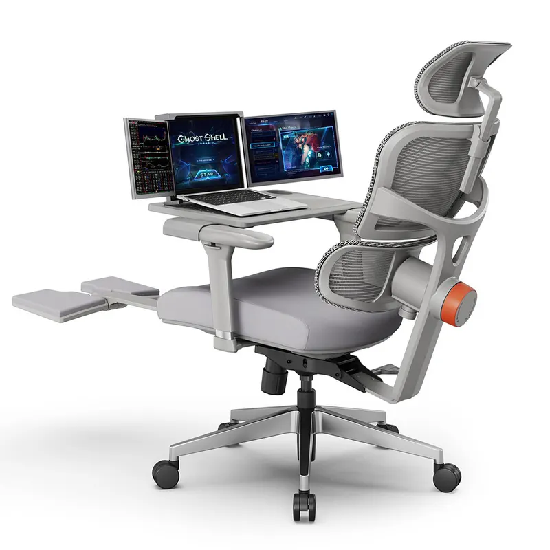 NEWTRAL NT002 Krzesło ergonomiczne szare