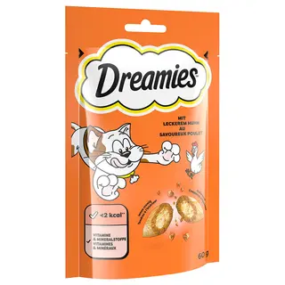 Dreamies przysmaki dla kota - Kurczak, 60 g