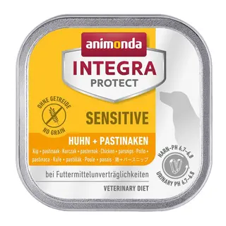 ANIMONDA Integra protect Sensitive Kurczak + pasternak - mokra karma dla psa - 150g