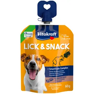 Vitakraft Lick & Snack SmartTrain Complex, 16 x 60 g - Pasztet z wątróbki