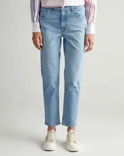 Gant Jeansy Nad Kostkę Straight Leg