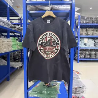 West Coast Choppers 26SS - Vintage Washed Antique T-Shirt Inspired by 1972 West Coast Retro Modified Car