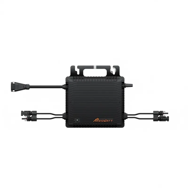 Mikroinwerter FOSSiBOT 800 W do F7200, wysoka sprawność 97%, dwukanałowy MPPT, maks. 60 V DC, plug-and-play, wodoodporność IP67