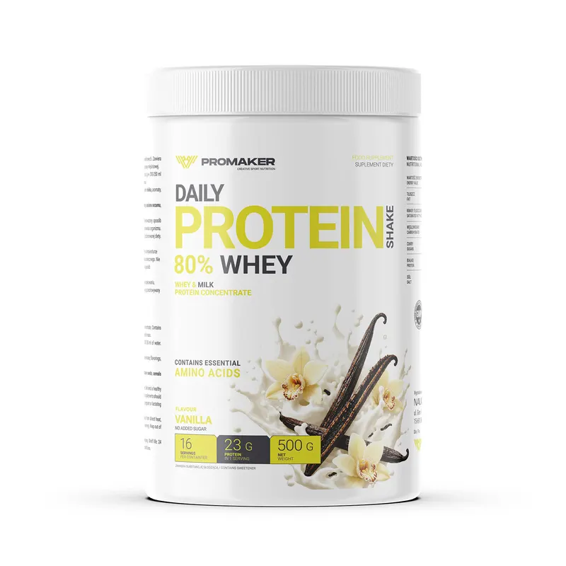PROMAKER Daily Protein 500g - białko serwatkowe i białko mleka