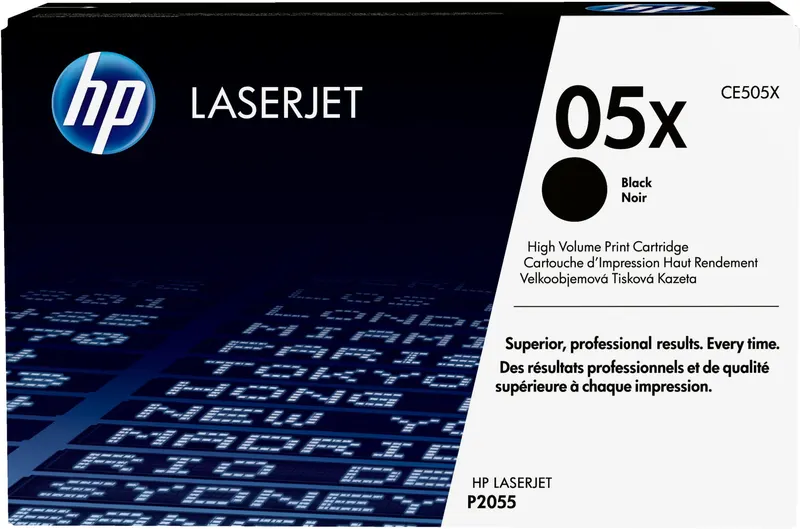 HP 05X oryginalny wkład z czarnym tonerem LaserJet XL