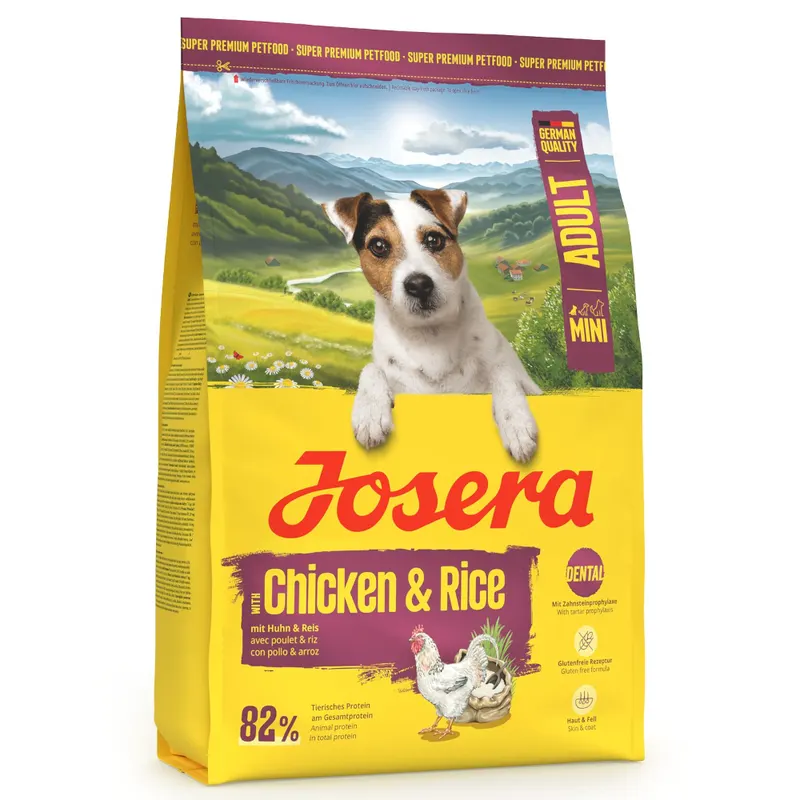 Josera Mini Adult, kurczak i ryż - 3 kg