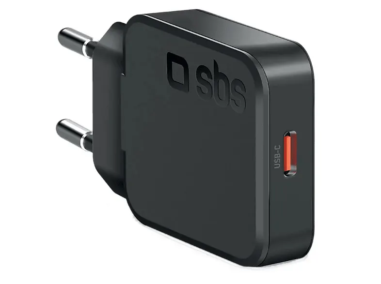 Ładowarka sieciowa SBS 45W GaN PD 3.0 USB-C Czarny