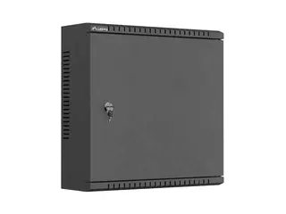 Lanberg Szafa instalacyjna TPR 10 cali z płytą MESH 400x400x140mm czarna (złożona)