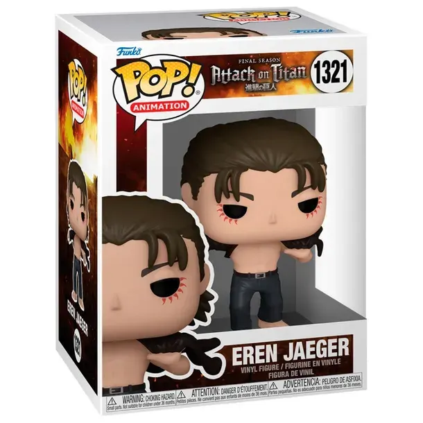 Funko POP Attack on Titan 1321 Eren Jaeger Figurka Kolekcjonerska