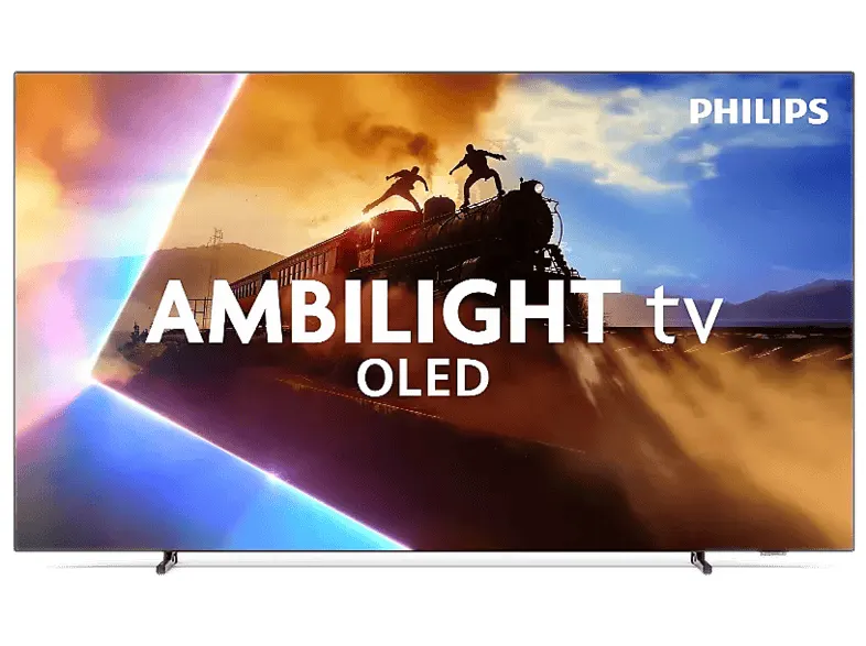 Telewizor OLED PHILIPS 65OLED801/12 65" 4K 120Hz Titan OS Ambilight Grafitowy