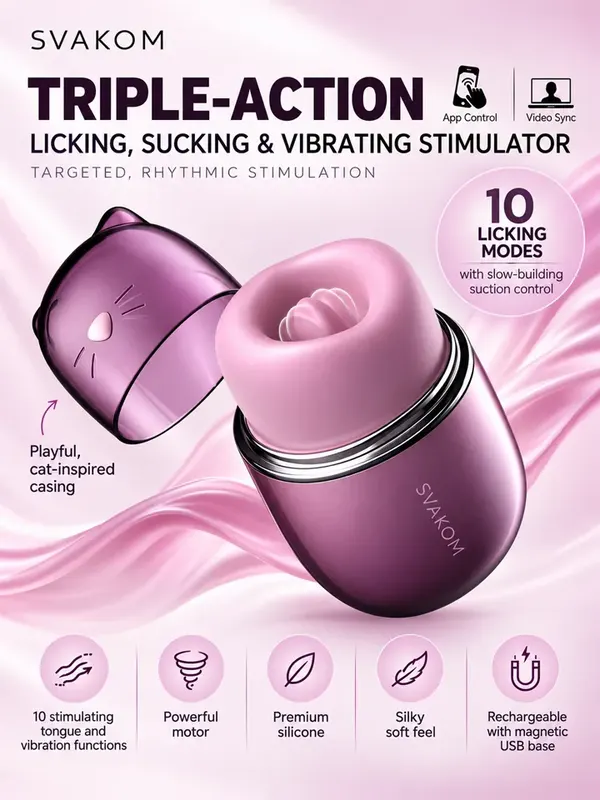 Svakom Klitty Clitoral Stimulator