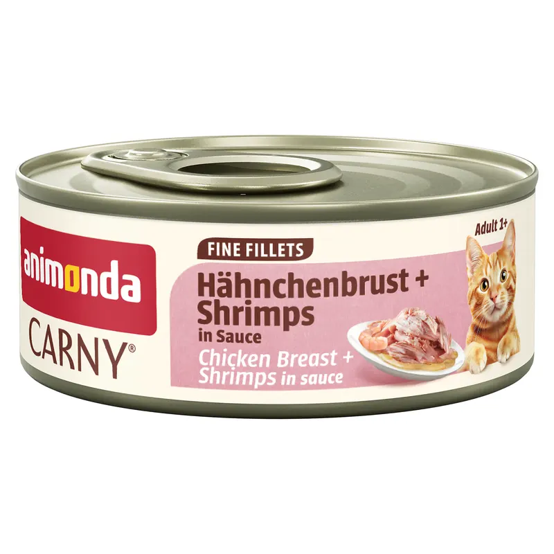Korzystny pakiet animonda Carny Adult w sosie, 24 x 60 g - Pierś z kurczaka i krewetki