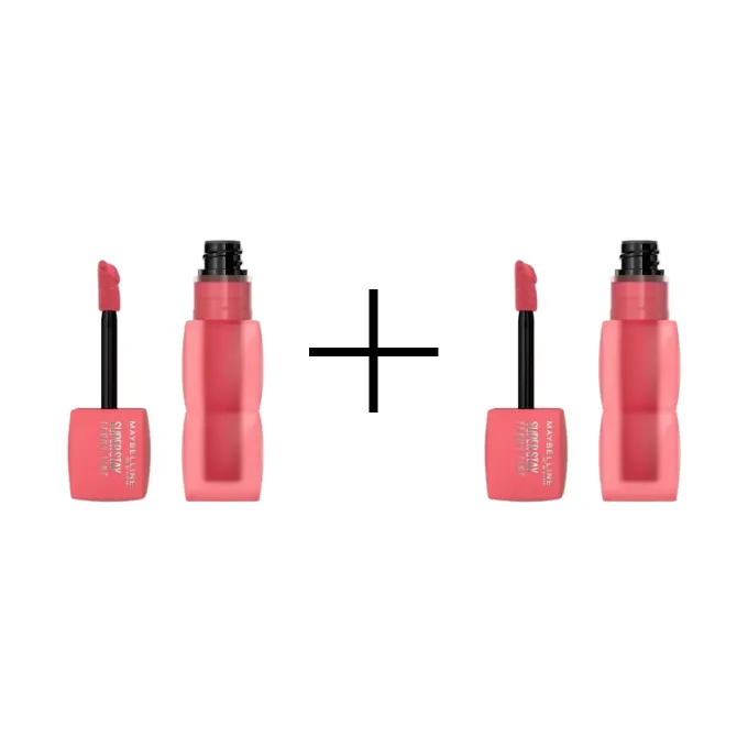 Maybelline Super Stay Teddy Tint Pomadka do Ust 40 Petalcore 1+1