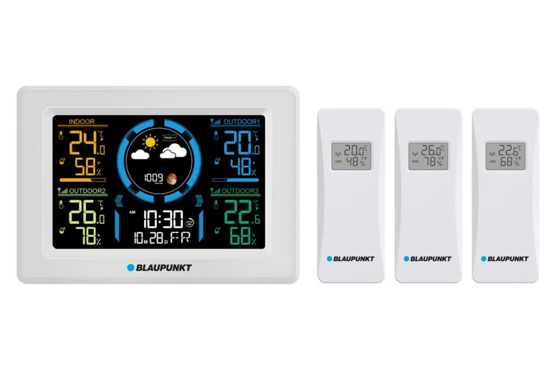 Stacja pogodowa Blaupunkt WS40WH biała