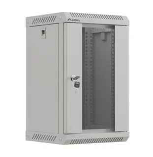 Lanberg Szafa instalacyjna rack wisząca 10 cali 9U 300x300 szara