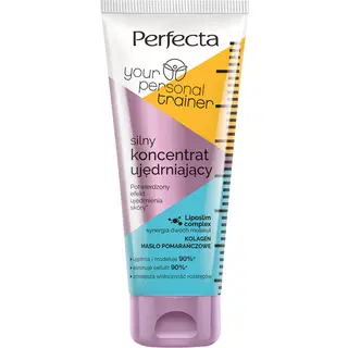Perfecta Your Personal Trainer silny koncentrat ujędrniający do ciała z Liposlim Complex, kolagenem i masłem pomarańczowym 200 ml