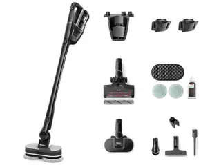Odkurzacz bezprzewodowy mopujący MIELE Triflex HX3 Plus Aqua ObsidianBlack Czarny