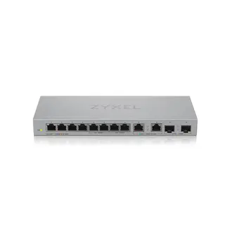 Zyxel Przełącznik 12-Port Gigabit Unmanaged Switch with 8-Port 1G + 2-Port 2.5G + 2-Port SFP+ XGS1010-12-ZZ0102F