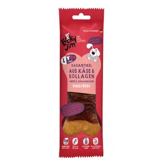 Lucky Jim Kość do żucia L - Ser i kolagen, wołowina (120 g)