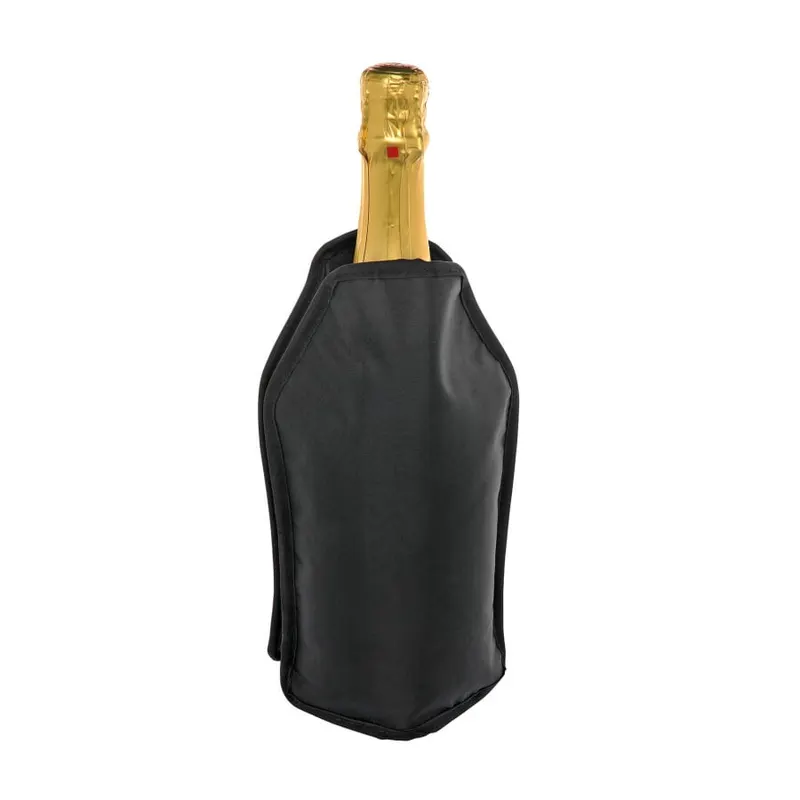 Cooler do wina, na butelki 0,7 l - 1,0 l, czarny