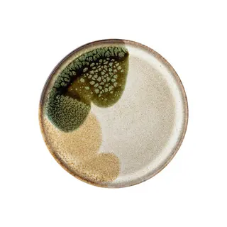 Talerz Bloomingville Green Stoneware Jules, 22 cm
