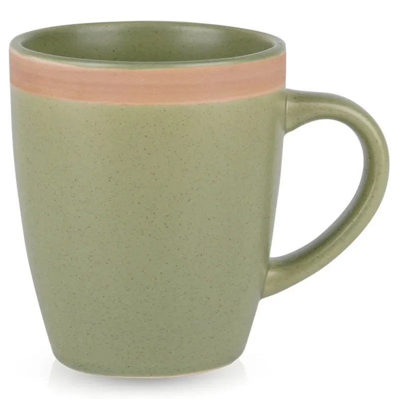 Kubek ceramiczny zielony arthena green 380 ml