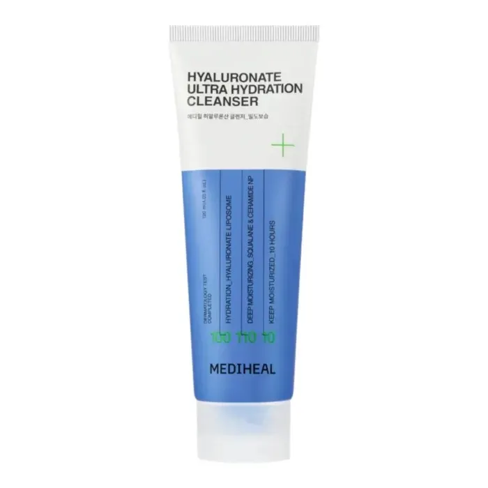 Mediheal Hyaluronate Ultra Hydration Cleanser Nawilżająca Pianka do Mycia Twarzy 120ml