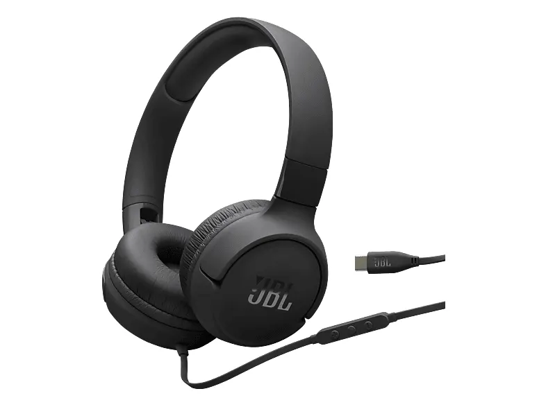Słuchawki przewodowe JBL Tune 520 USB-C Czarny