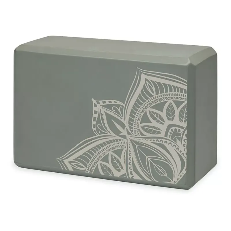 Kostka do jogi z pianki Gaiam Essentials Olive Point 65383
