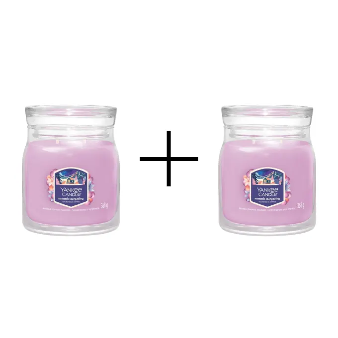 Yankee Candle Świeca w Średnim Słoiku Summit Stargazing 1+1