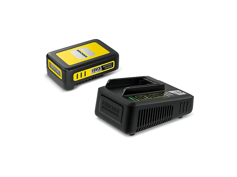 Akumulator i szybka ładowarka KARCHER 2.445-062.0 Czarno-żółty