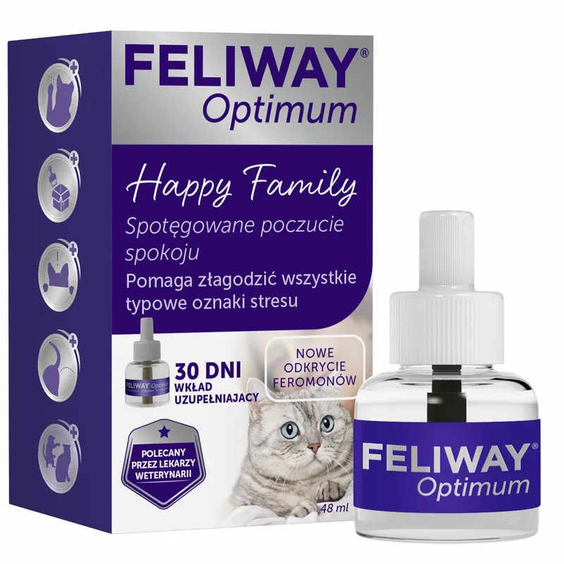 CEVA Feliway Optimum - wkład uzupełniający - 48ml