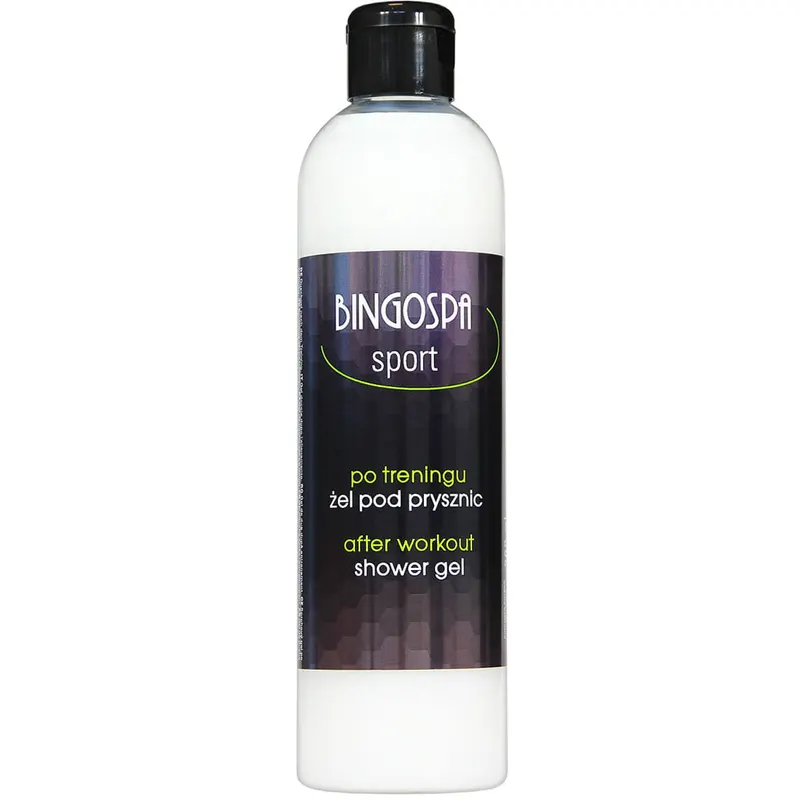 Żel pod prysznic po wysiłku, treningu 300 ml BINGOSPA sport