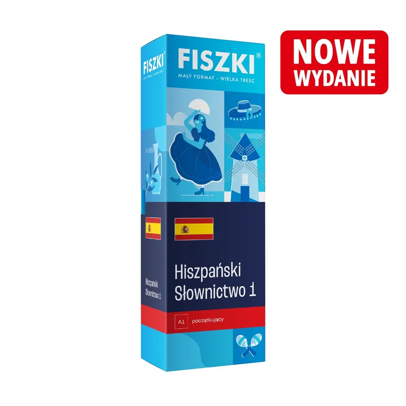FISZKI - język hiszpański - Słownictwo 1 (poziom A1)