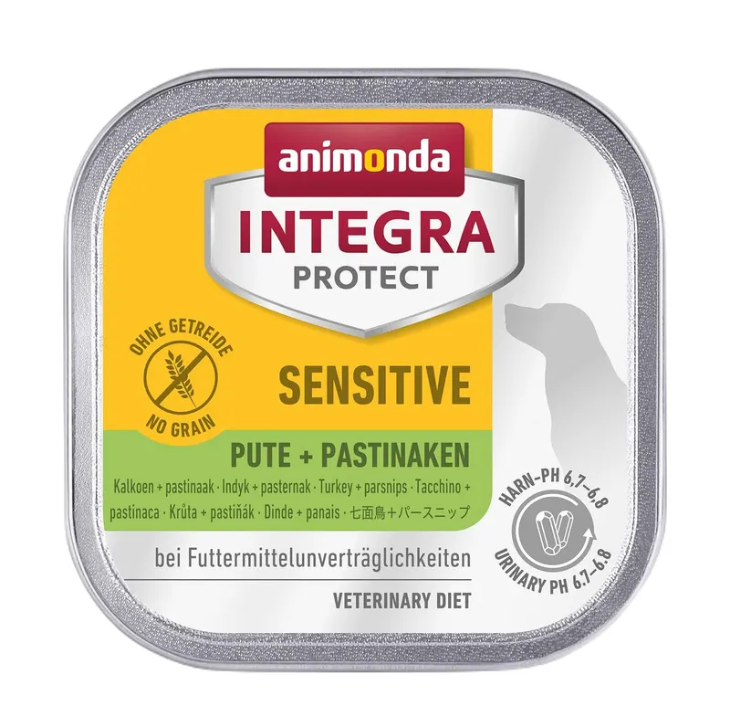ANIMONDA Integra Protect Sensitive Indyk z pasternakiem Mono - mokra karma dla psa - 150g